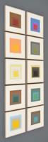 10 Josef Albers Homage to the Square Screenprints, Numbered Edition - Sold for $93,750 on 04-23-2022 (Lot 127).jpg